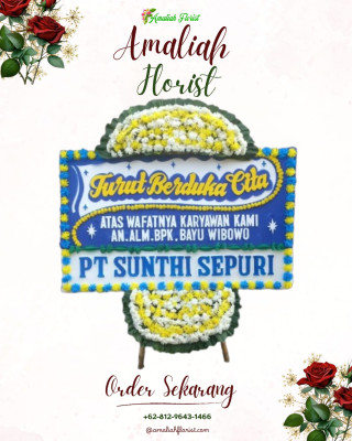 Papan Bunga Duka di Koto Duo