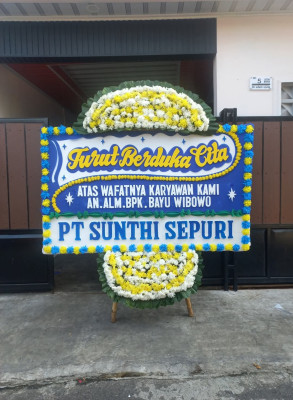 Papan Bunga Duka di Koto Duo