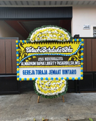 Papan Bunga Duka di Koto Duo