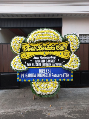 Papan Bunga Duka di Koto Duo