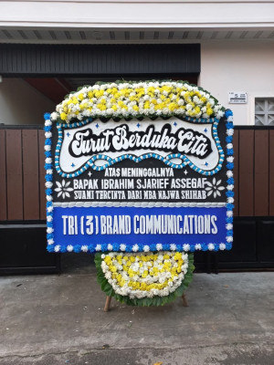 Papan Bunga Duka di Koto Duo